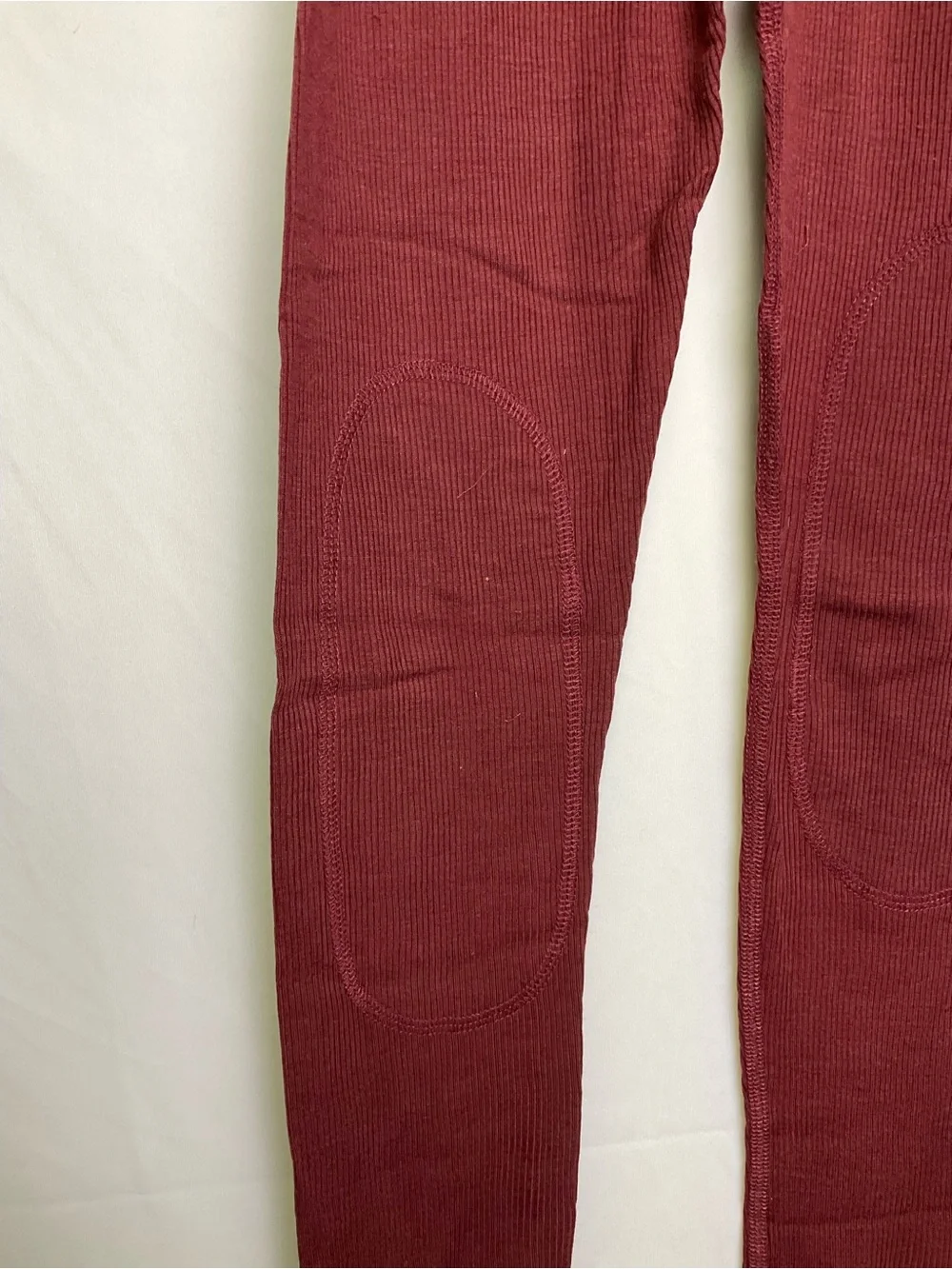Nui Merino-Silk Leggings - Rust